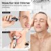 ZORAMI Ear and Nose Hair Trimmer Clipper - 2024 Professional Painless Eyebrow & Facial Hair Trimmer for Men Women, Battery-Operated Trimmer with IPX7 Waterproof, Dual Edge Blades for Easy Cleansing Black