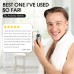 ZORAMI Ear and Nose Hair Trimmer Clipper - 2024 Professional Painless Eyebrow & Facial Hair Trimmer for Men Women, Battery-Operated Trimmer with IPX7 Waterproof, Dual Edge Blades for Easy Cleansing Black